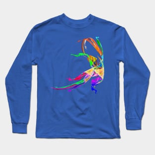 Line Drawings - Russian Dancer Long Sleeve T-Shirt